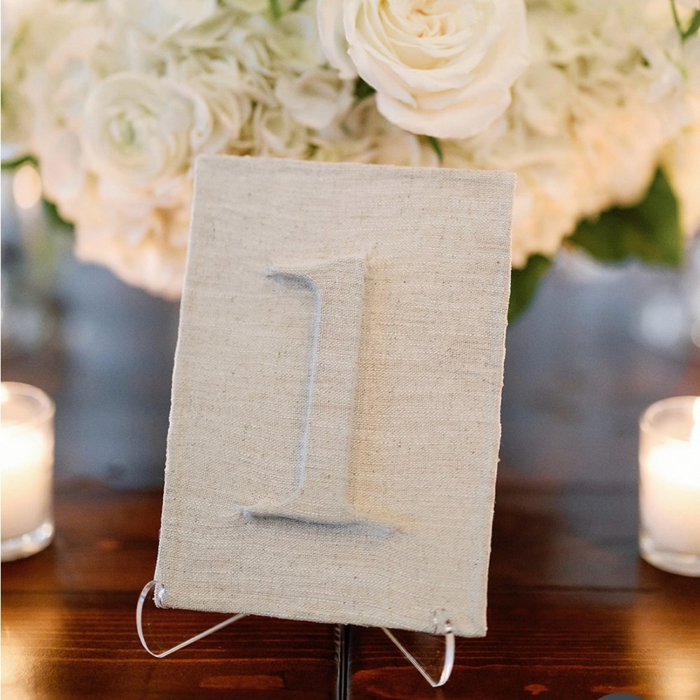 Wedding Linen Table Numbers